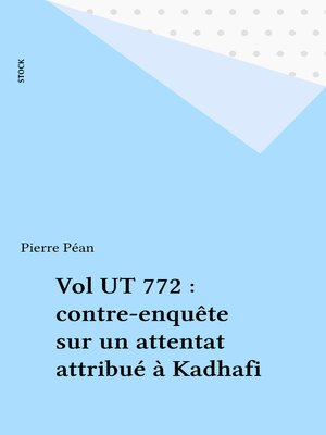 cover image of Vol UT 772